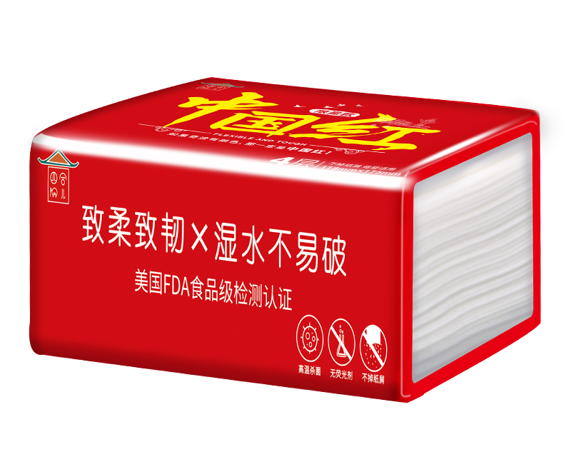 中国红系列抽纸