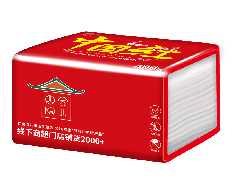 中国红PLus系列抽纸